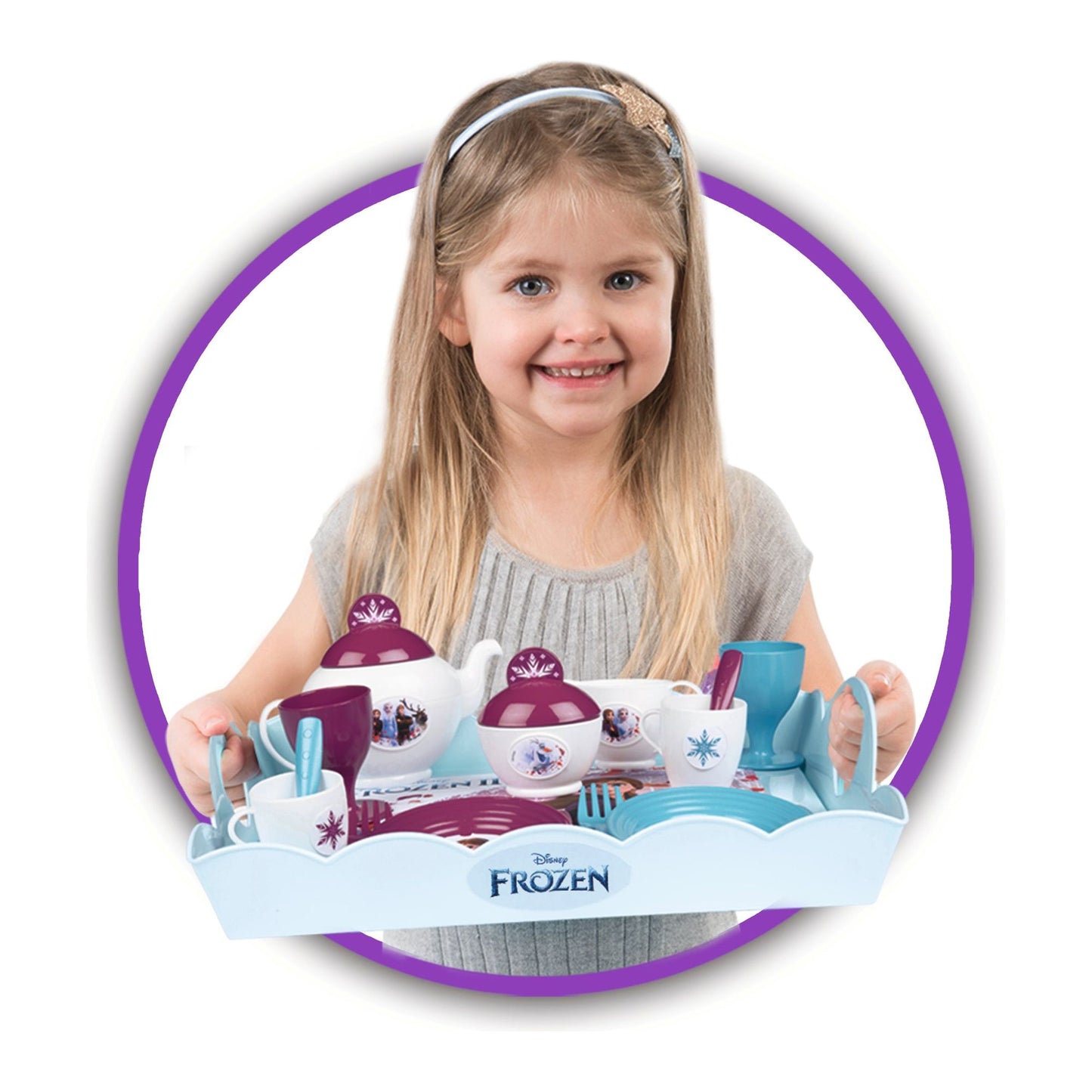 Smoby Frozen XL Tea Trolley - 3 Years +