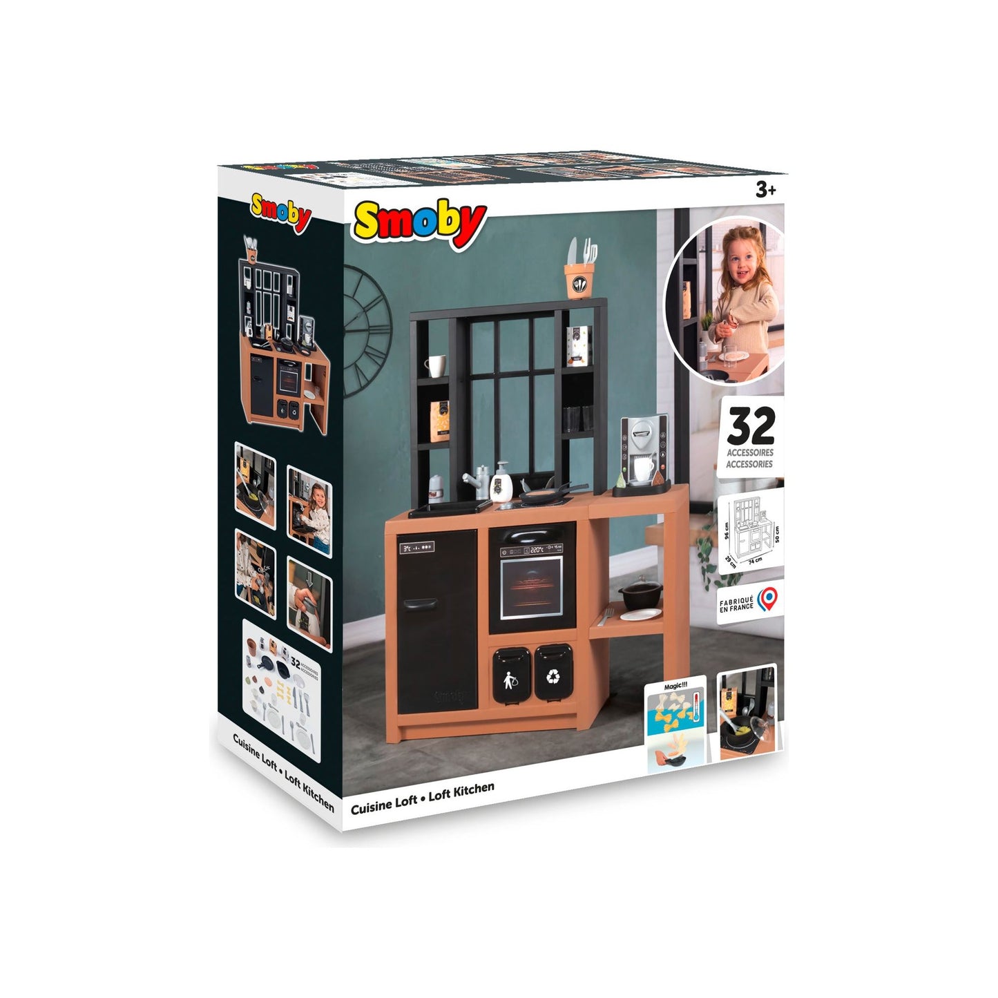 Smoby Loft Kitchen - 3 Years +