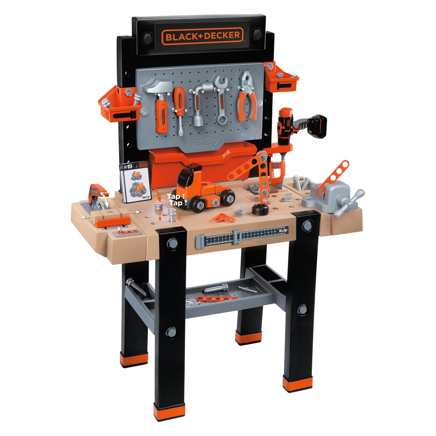 Smoby Black & Decker Ultimate Workbench - 3 Years +