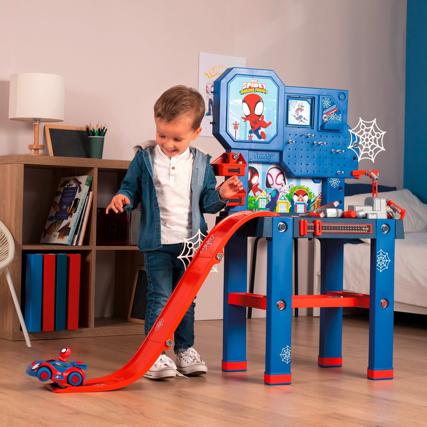 Smoby Spider-Man Bricolo Workbench - 3 Years +