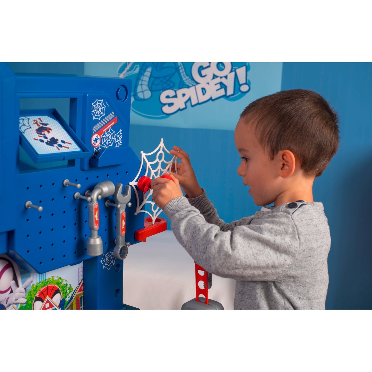 Smoby Spider-Man Bricolo Workbench - 3 Years +