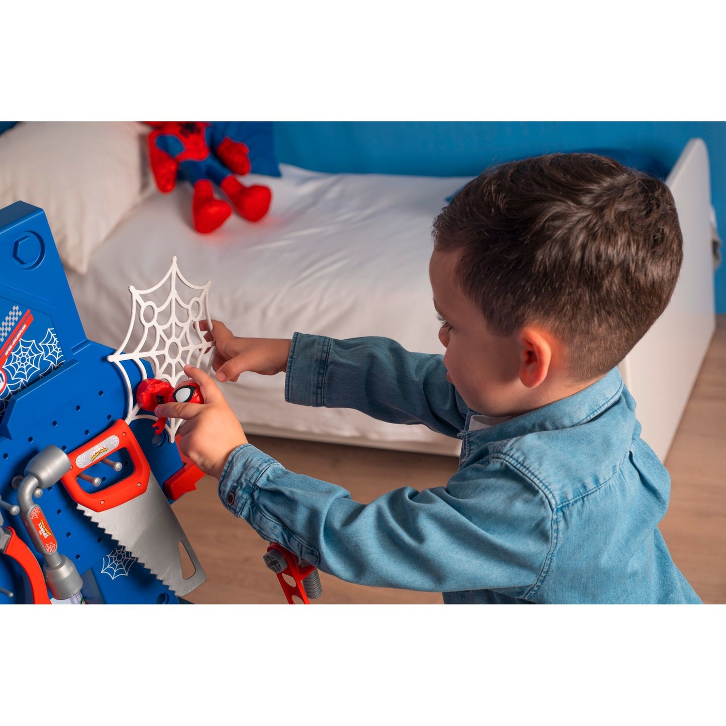 Smoby Spider-Man Bricolo Workbench - 3 Years +