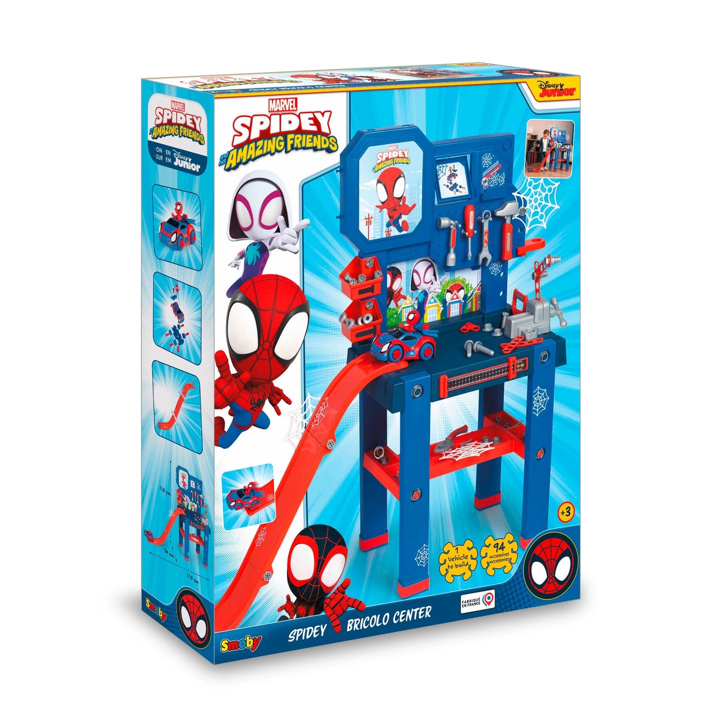 Smoby Spider-Man Bricolo Workbench - 3 Years +