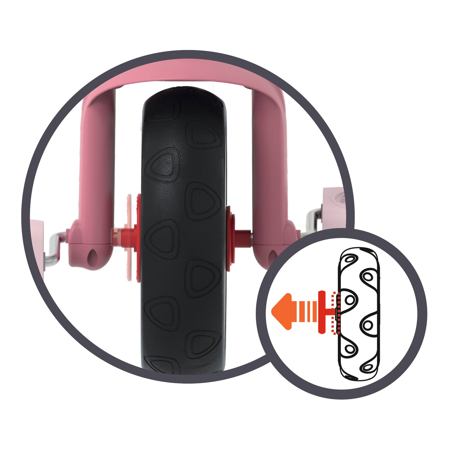 Smoby Baby Balade Trike - 10 months plus - Pink