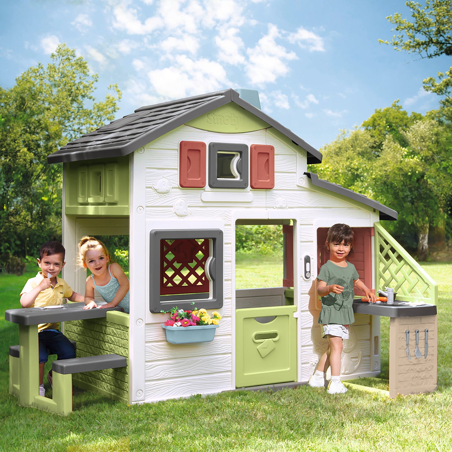 Smoby Life Friends House and Kitchen