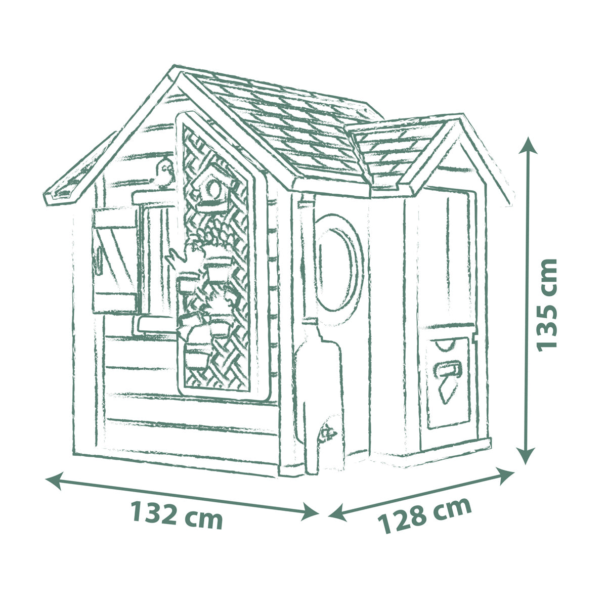 Smoby Life Garden House