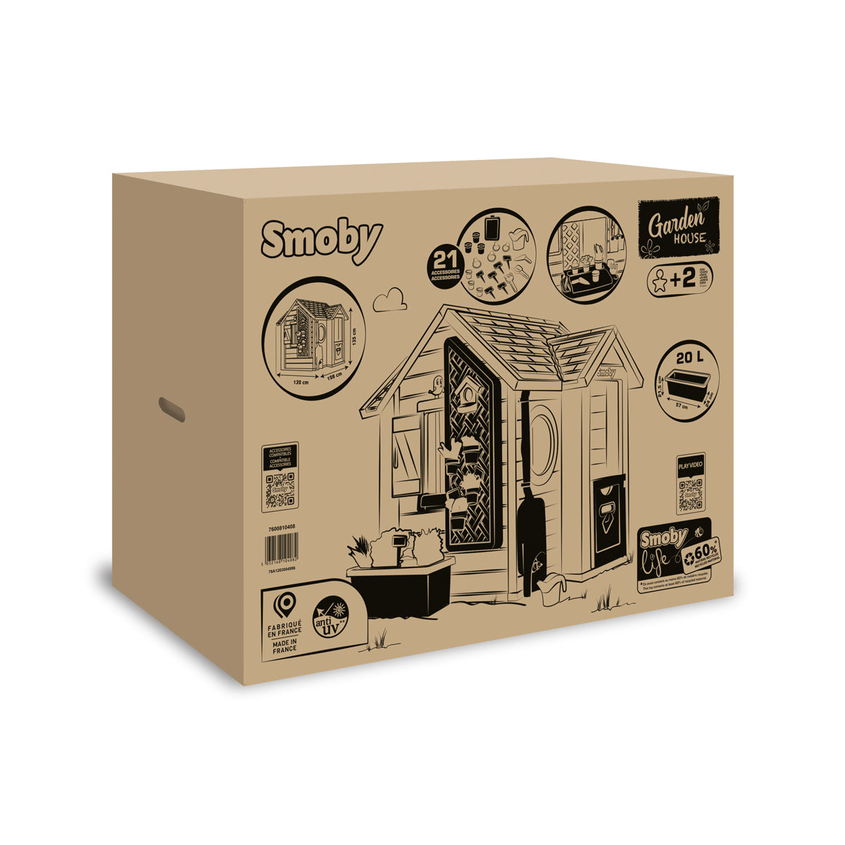 Smoby Life Garden House
