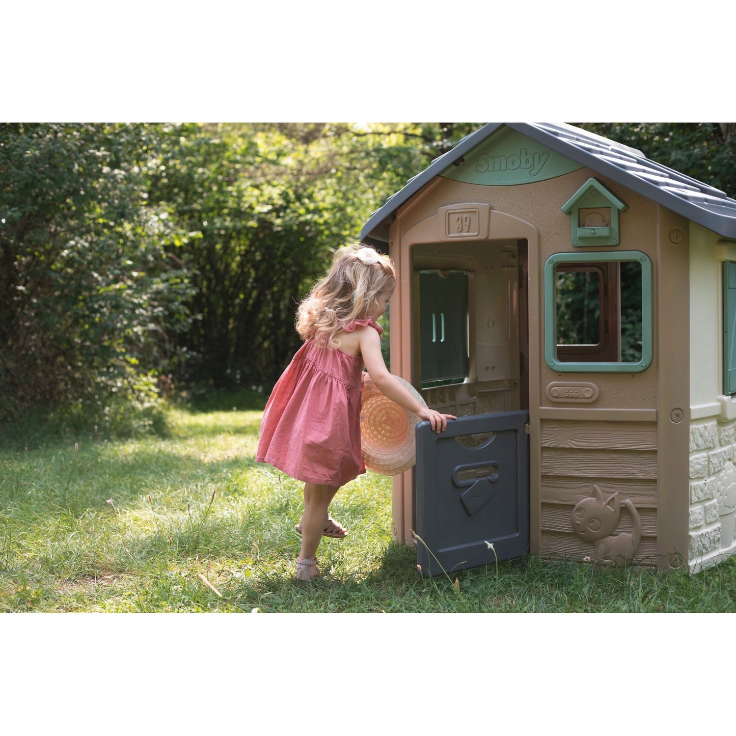 Smoby Life Jura Lodge Playhouse - 2 Years +