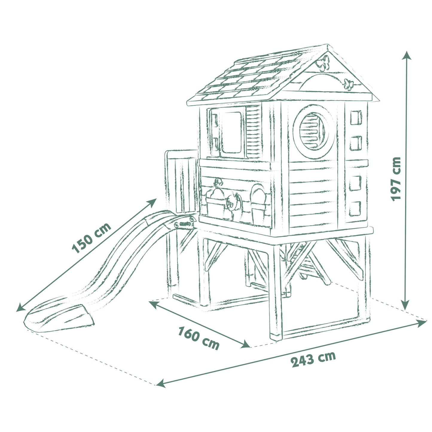 Smoby Life House on Stilts