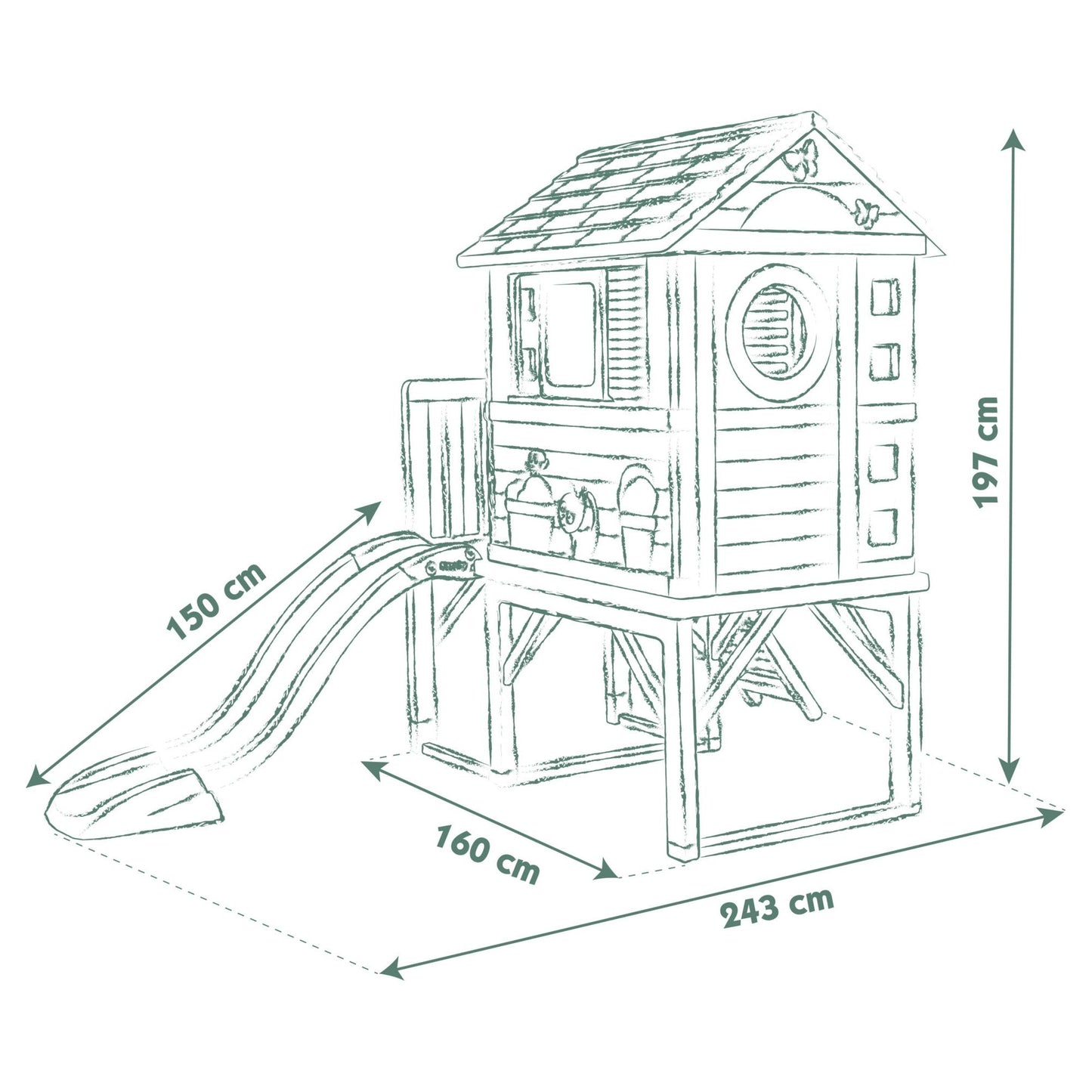 Smoby Life House on Stilts
