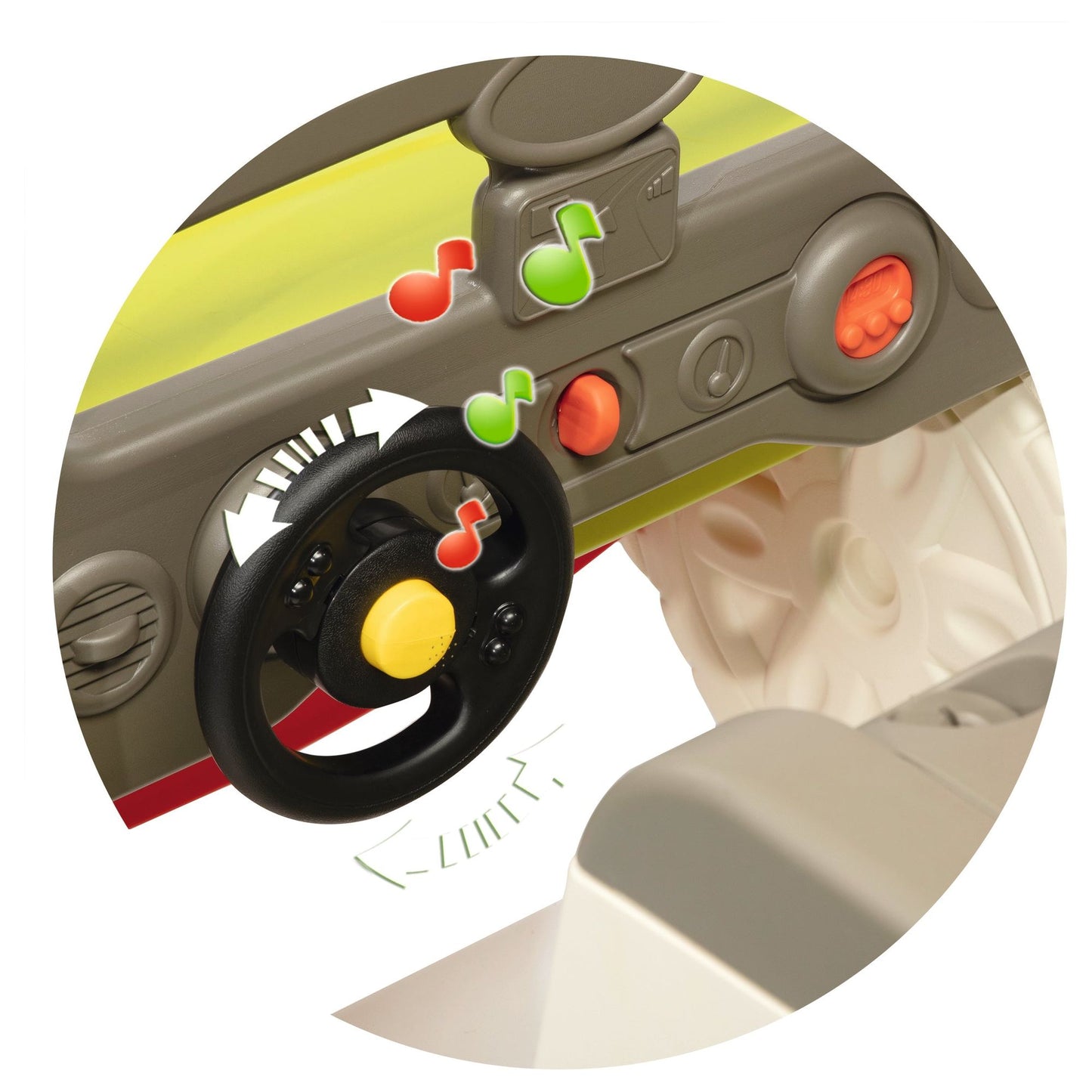 Smoby Adventure Car with Slide & Sandpit