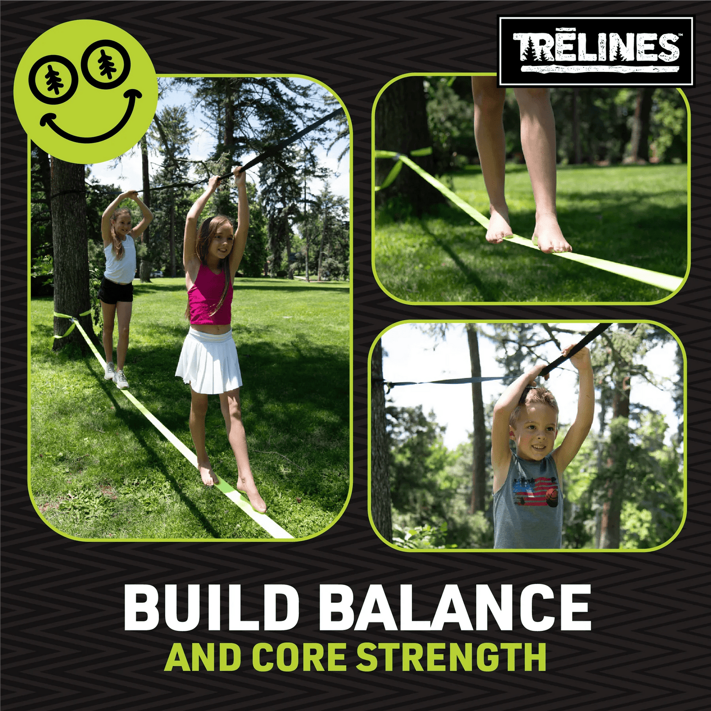 Trēlines Classic Slackline Set