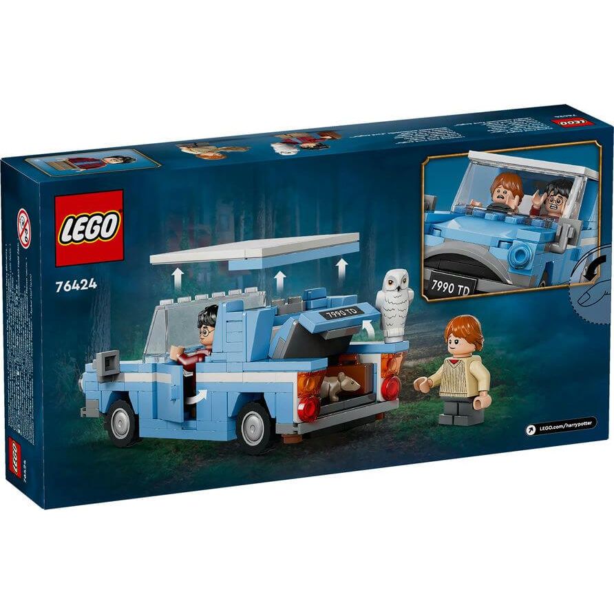 Lego Harry Potter 76424 Flying Ford Anglia Playset for Ages 7 and Up