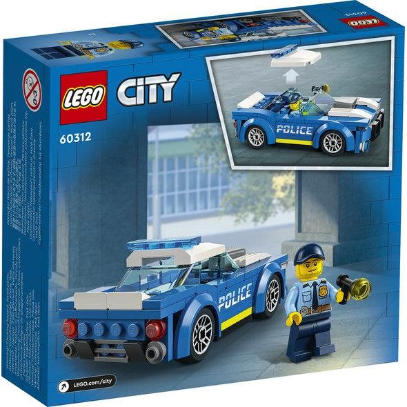 Lego City 60312 Police Car Buildable Toy Playset for Ages 5 and Up