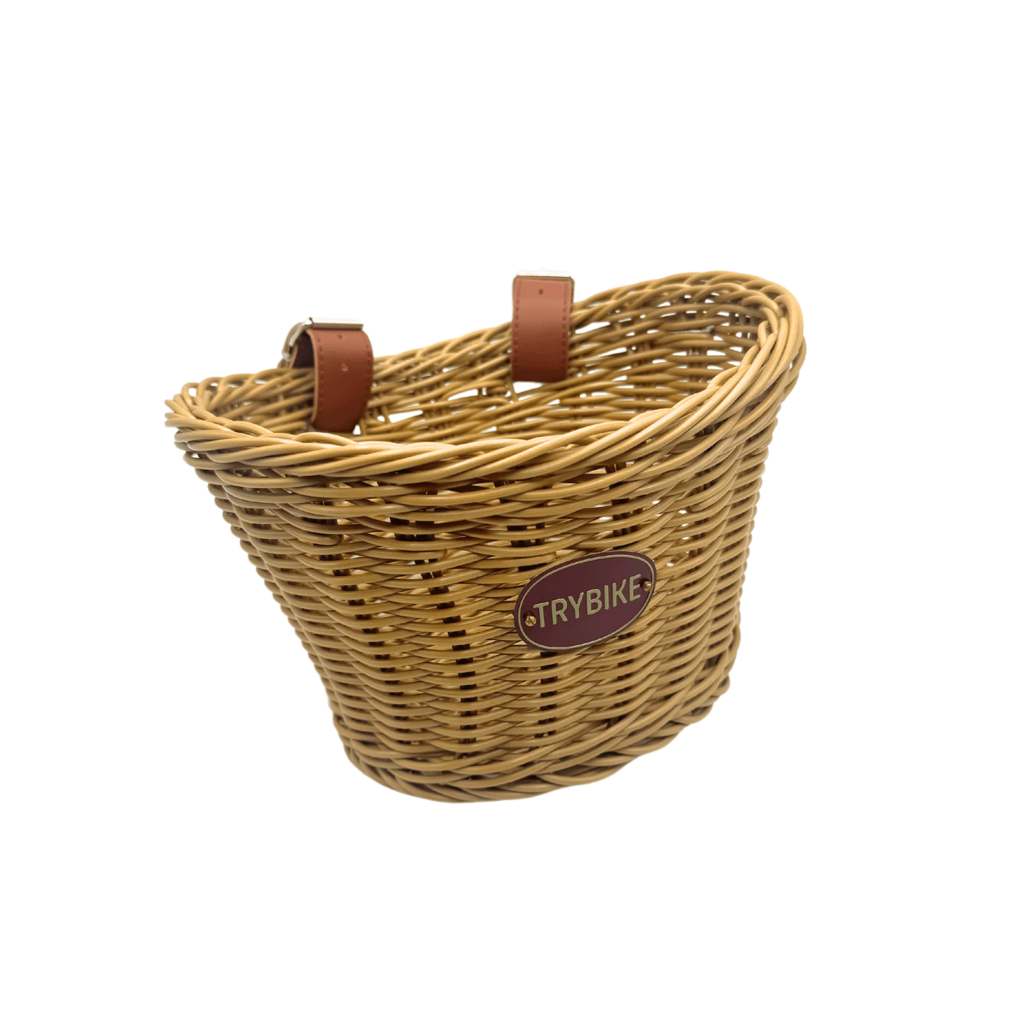 TryBike Matte Finish Bundle - 2-in-1 Trike/Bike, Helmet and Basket - Vintage Cream