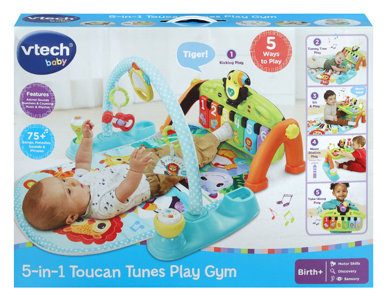VTech 5-in-1 Toucan Tunes Play Gym