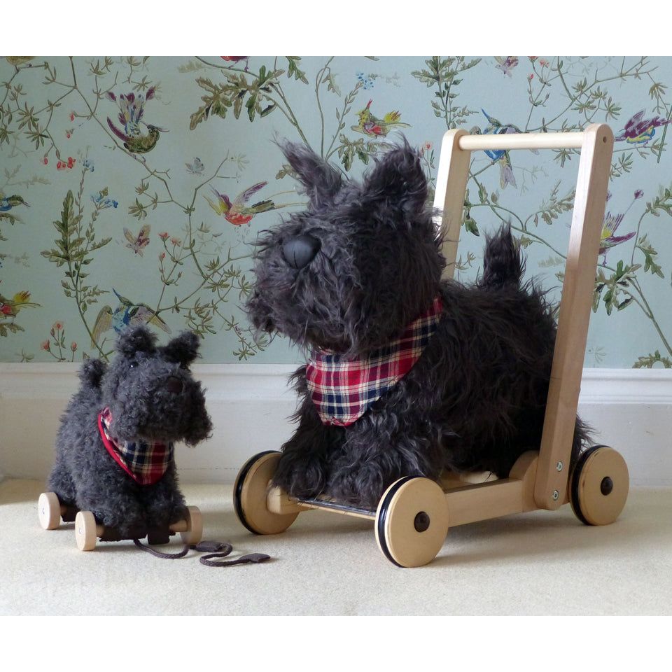 Little Bird Told Me Push Along Scottie Dog