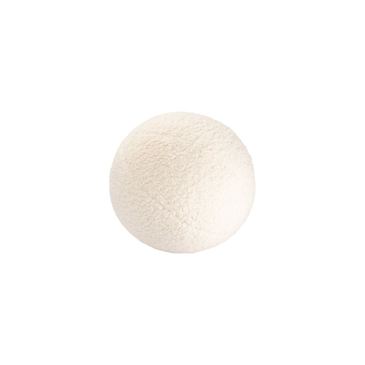 Wigiwama Ball Cushion - Teddy Boucle