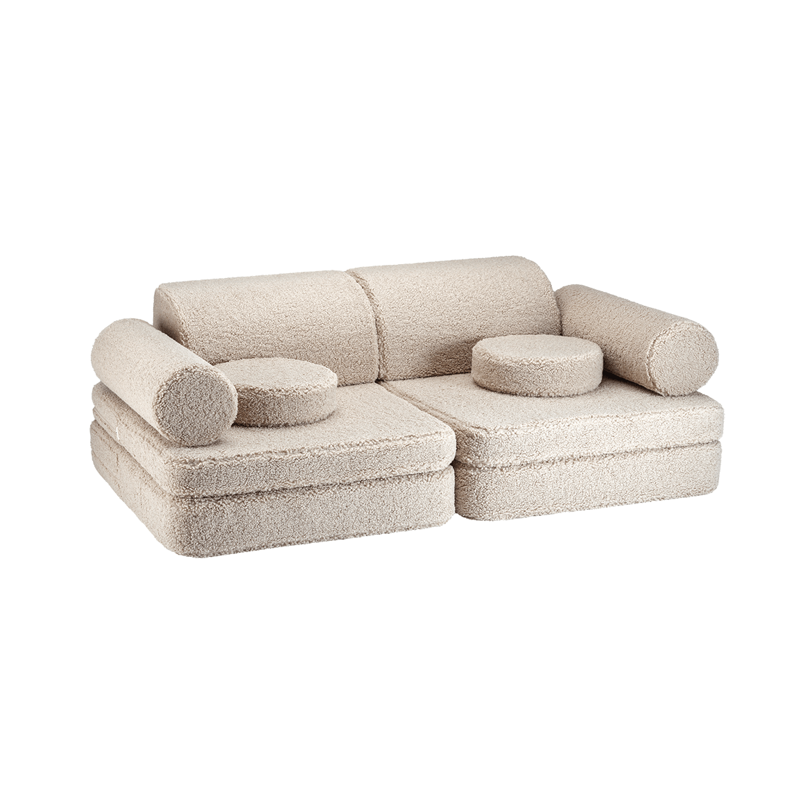 Wigiwama Settee - Teddy Boucle