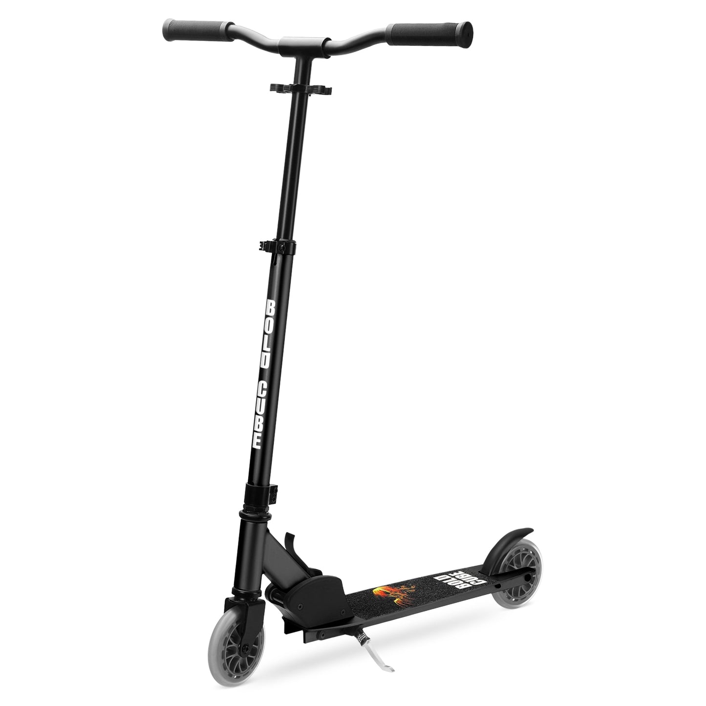 BOLDCUBE Black - Deluxe 2 Wheel Scooter