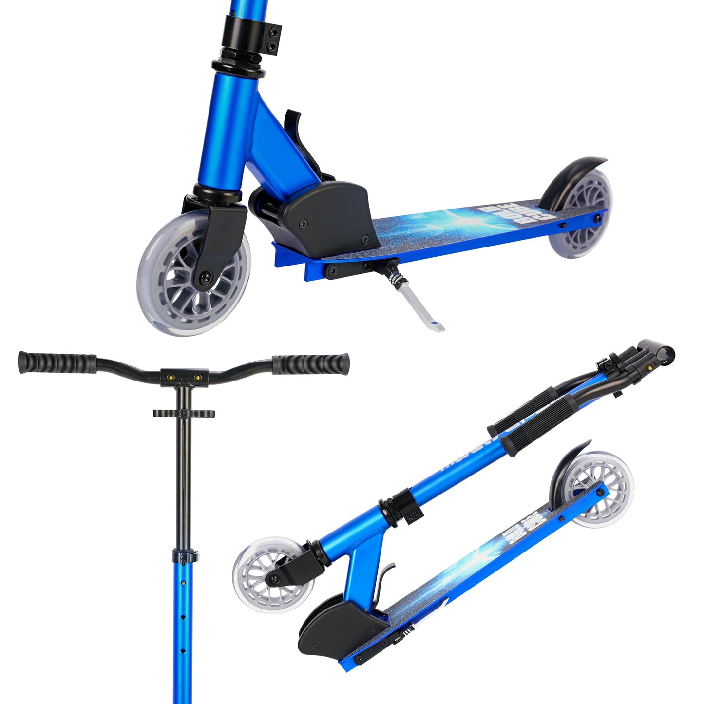 BOLDCUBE Sapphire - Deluxe 2 Wheel Scooter