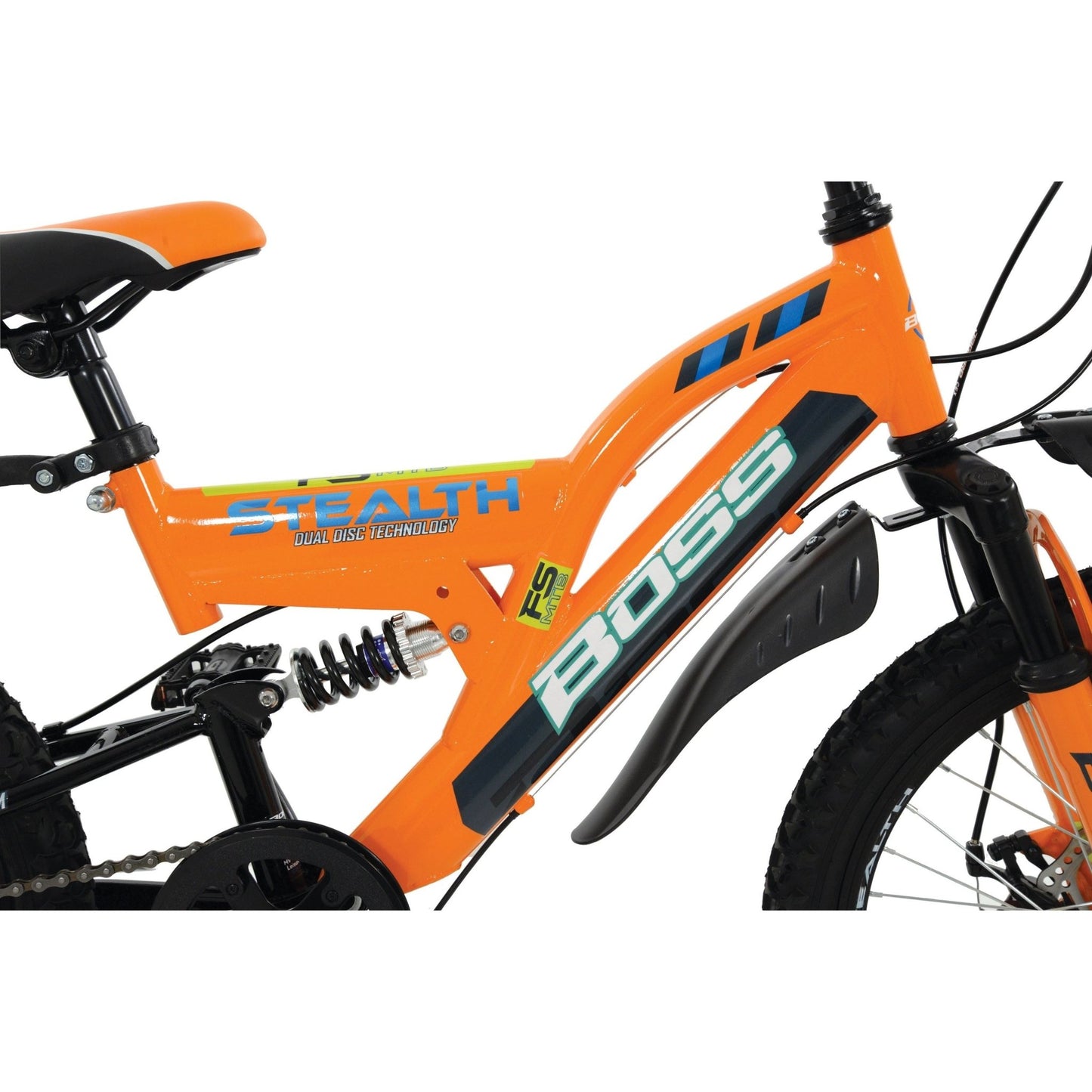 Boss Stealth 20 Inch Bike Orange
