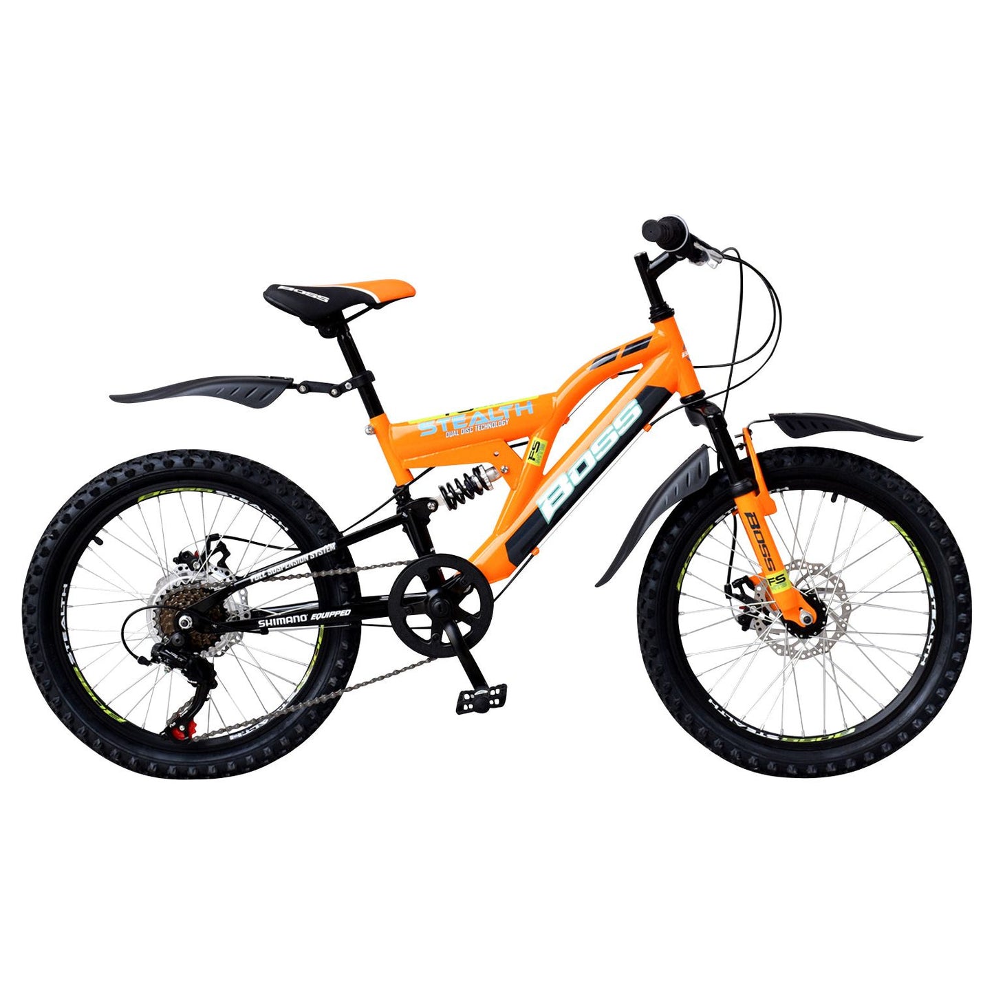 Boss Stealth 20 Inch Bike Orange