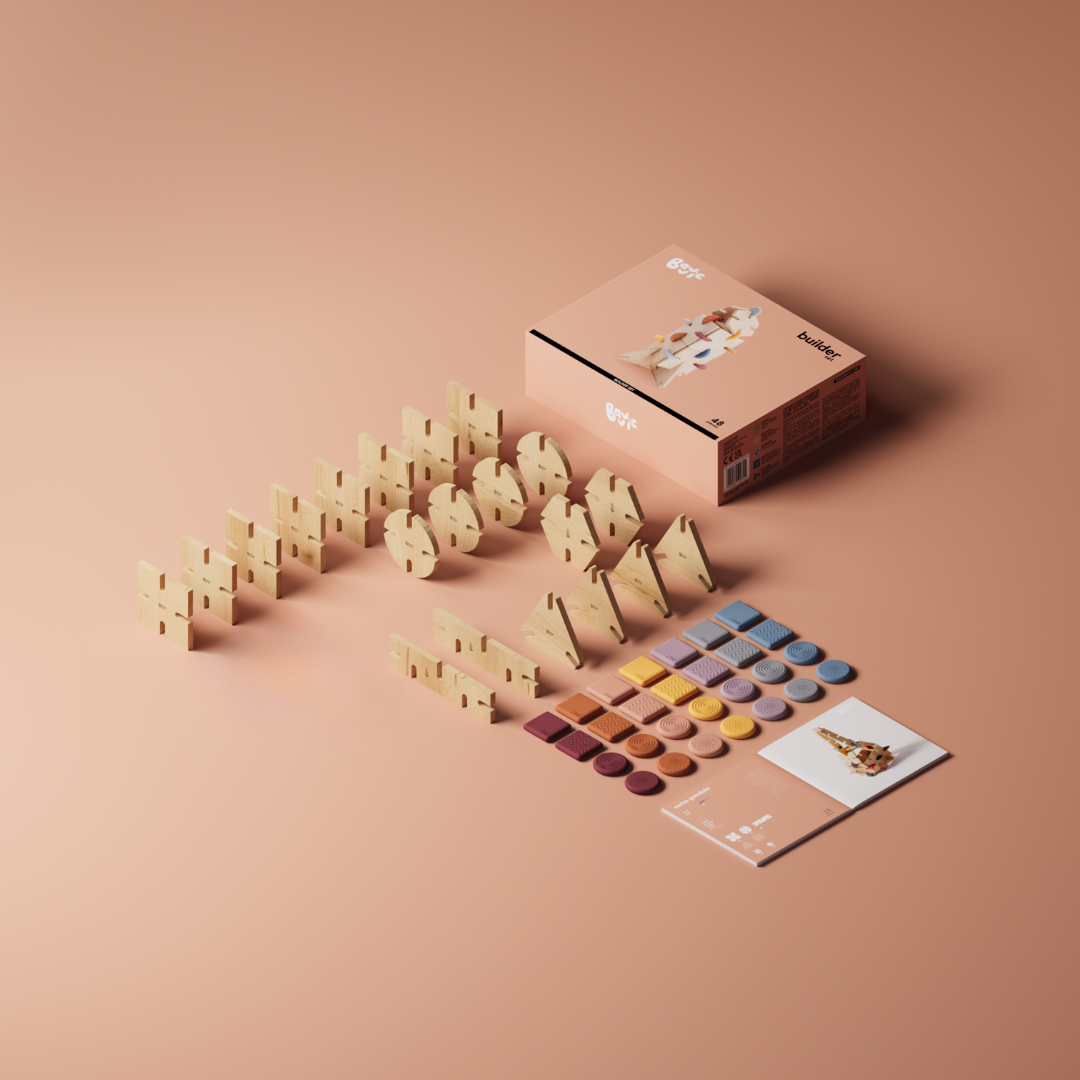 Bavvic - Builder Set - 48 Pieces