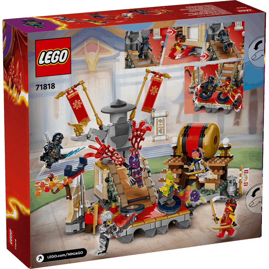 Lego Ninjago 71818 Tournament Battle Arena Playset for Ages 7 and Up