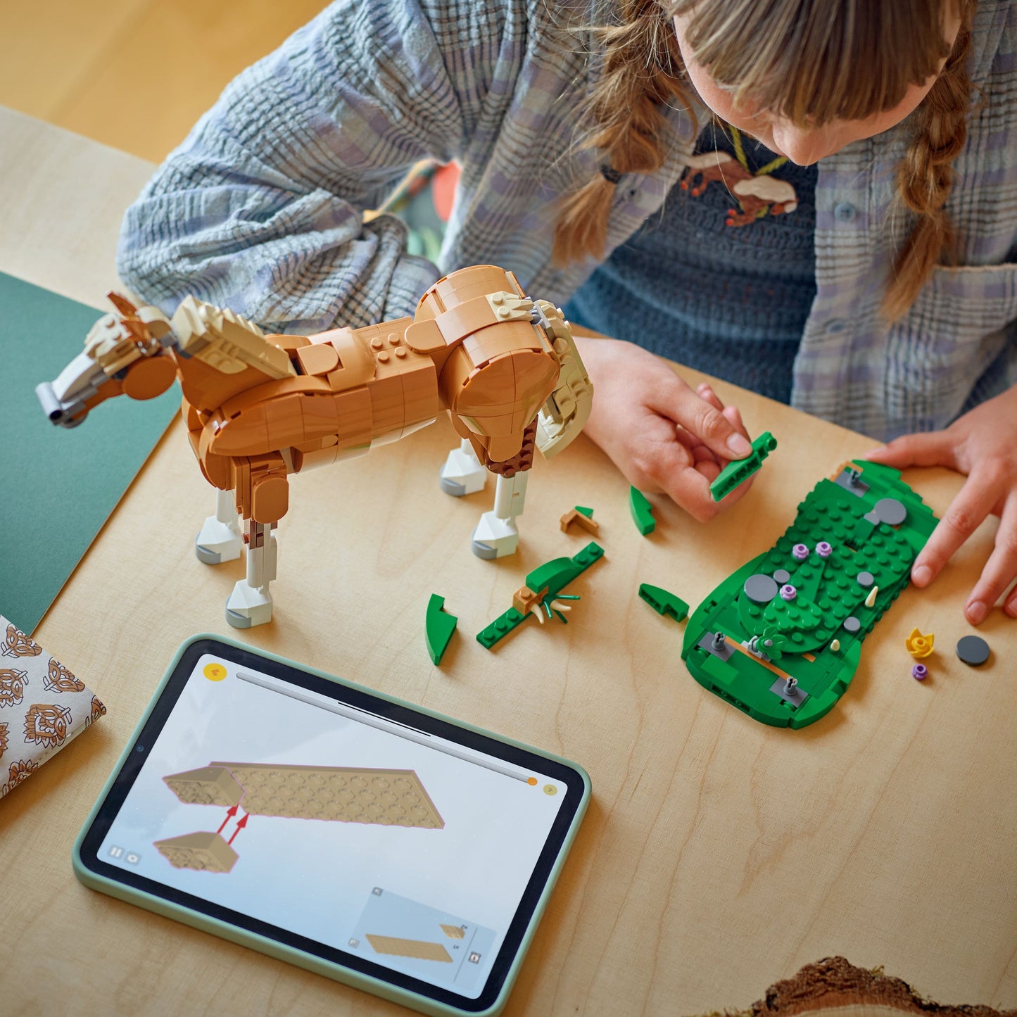 Lego Creator 3 in 1 31166 Beautiful Horse Rebuildable Set for Ages 9+