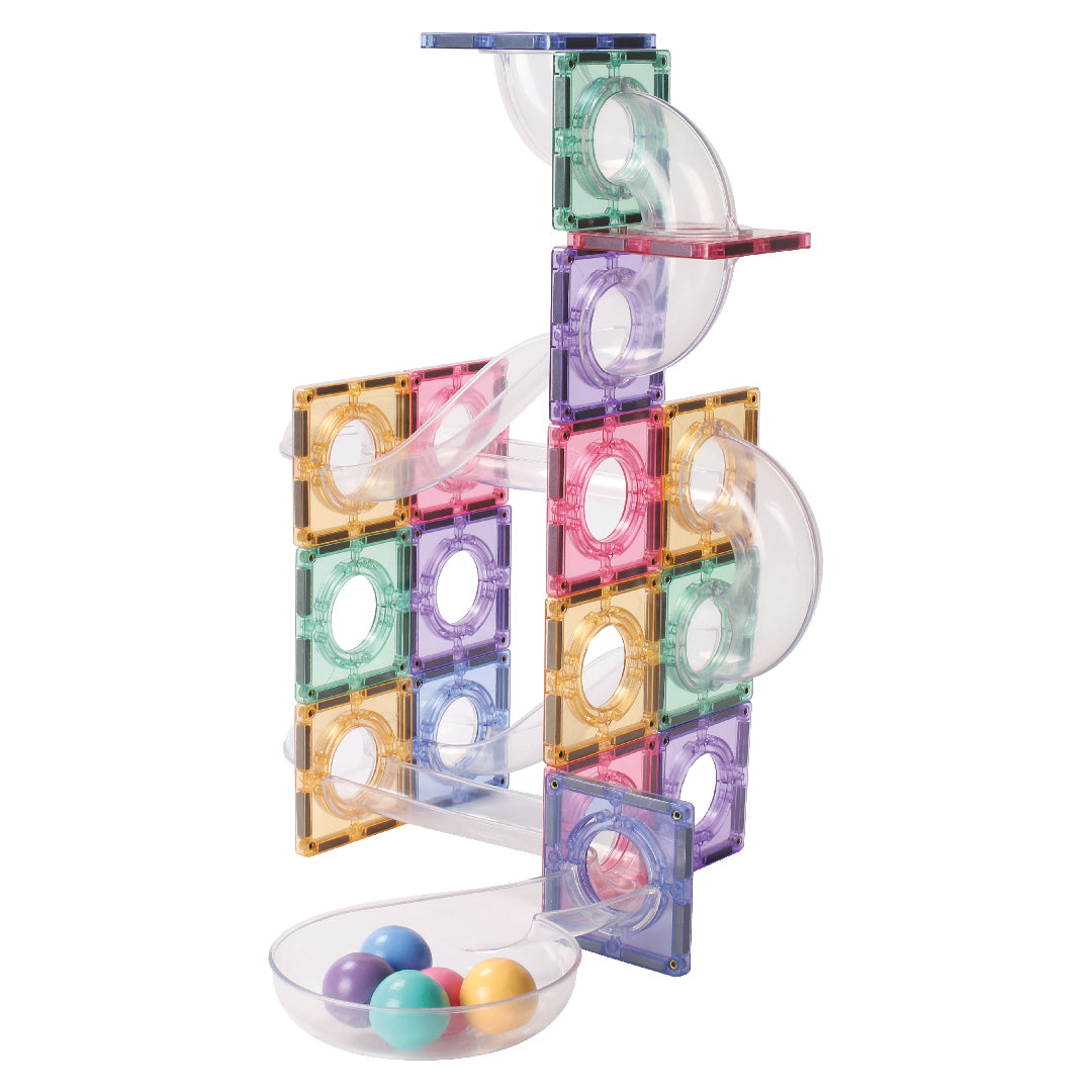 Cleverclixx Ball Run Creative Pack Pastel 70 pieces