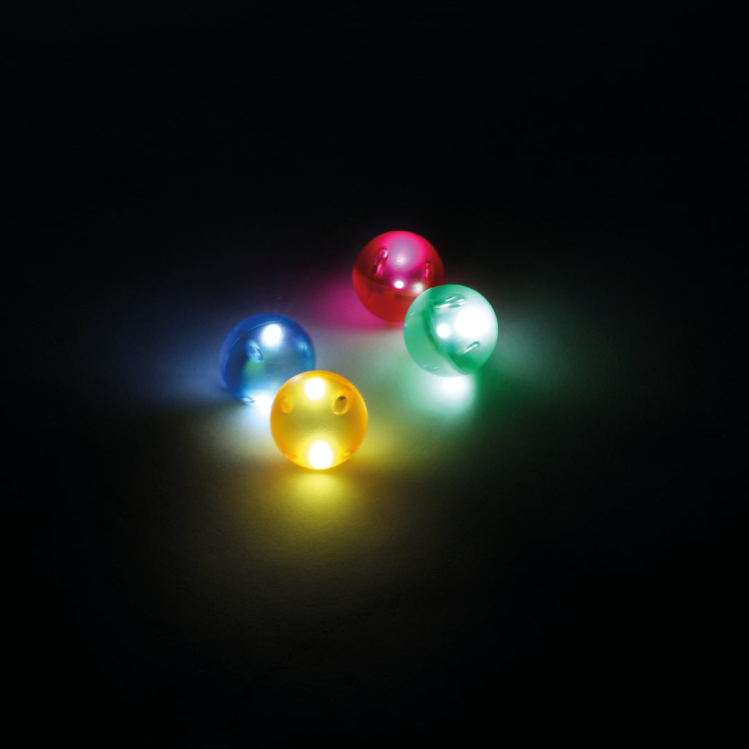 CleverClixx - Ball Run Dazzling Lights Pack Intense 100 Pieces