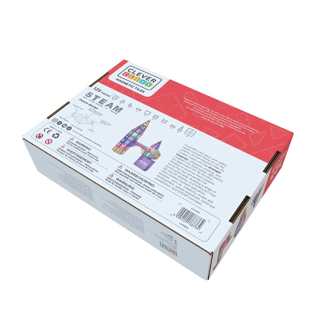 CleverClixx - Large Creative Pack Pastel 125 Pieces