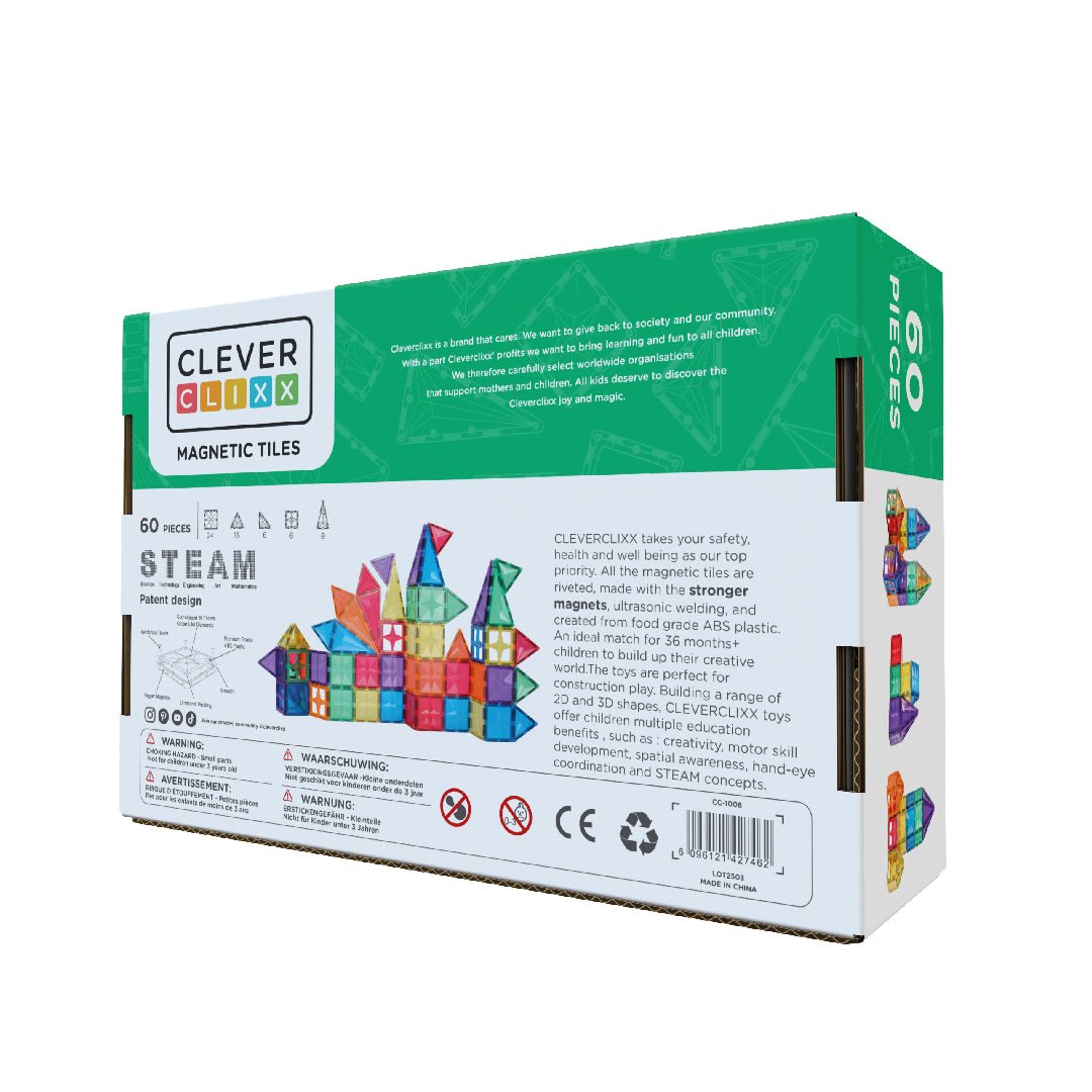 CleverClixx - Original Intense Pack 60 Pieces