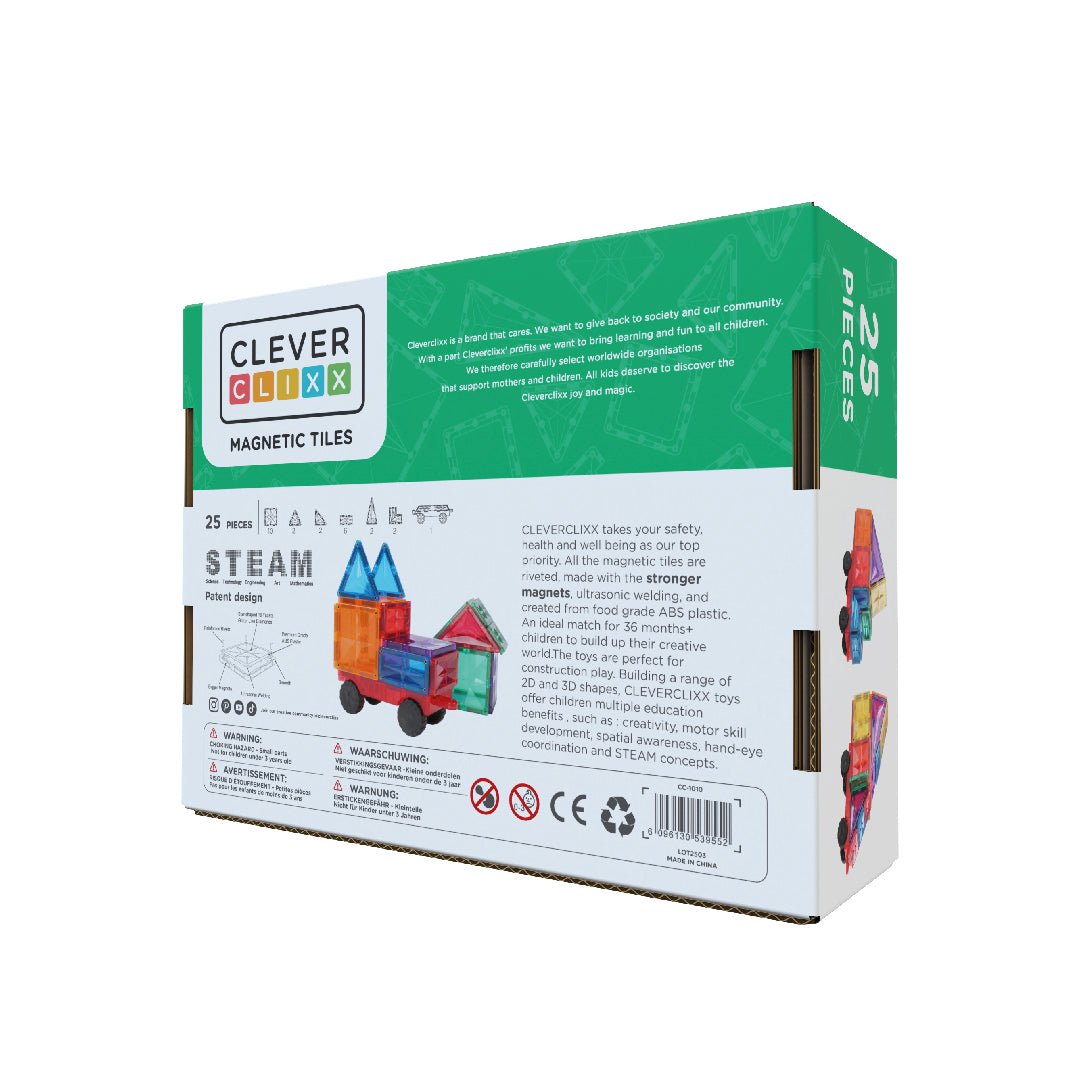 CleverClixx - Wheels Pack Intense 25 Pieces