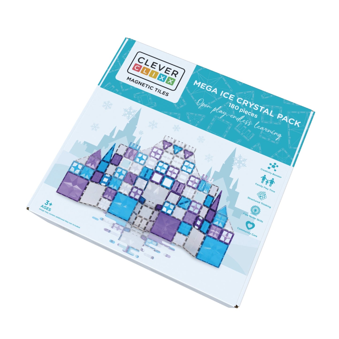 CleverClixx - Mega Ice Crystal Pack 180 Pieces