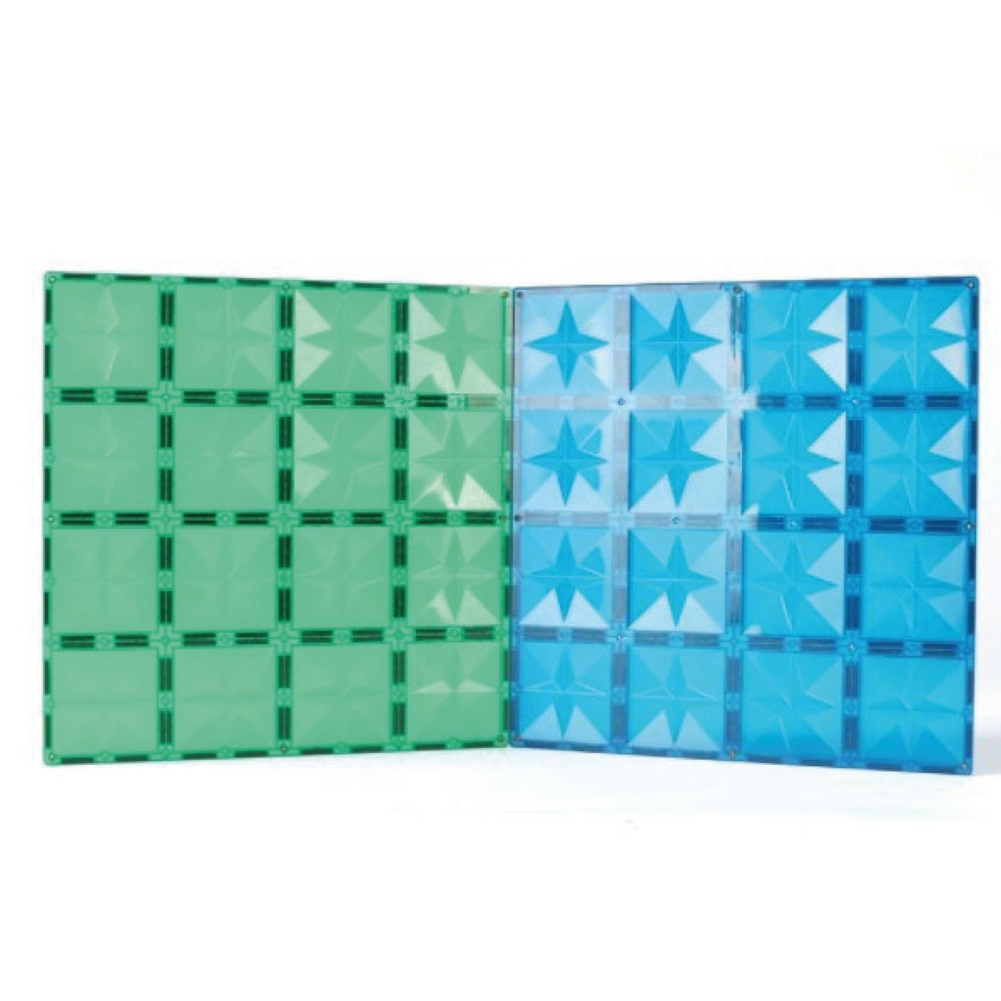 CleverClixx - Big Plates Blue Green 2 Pieces