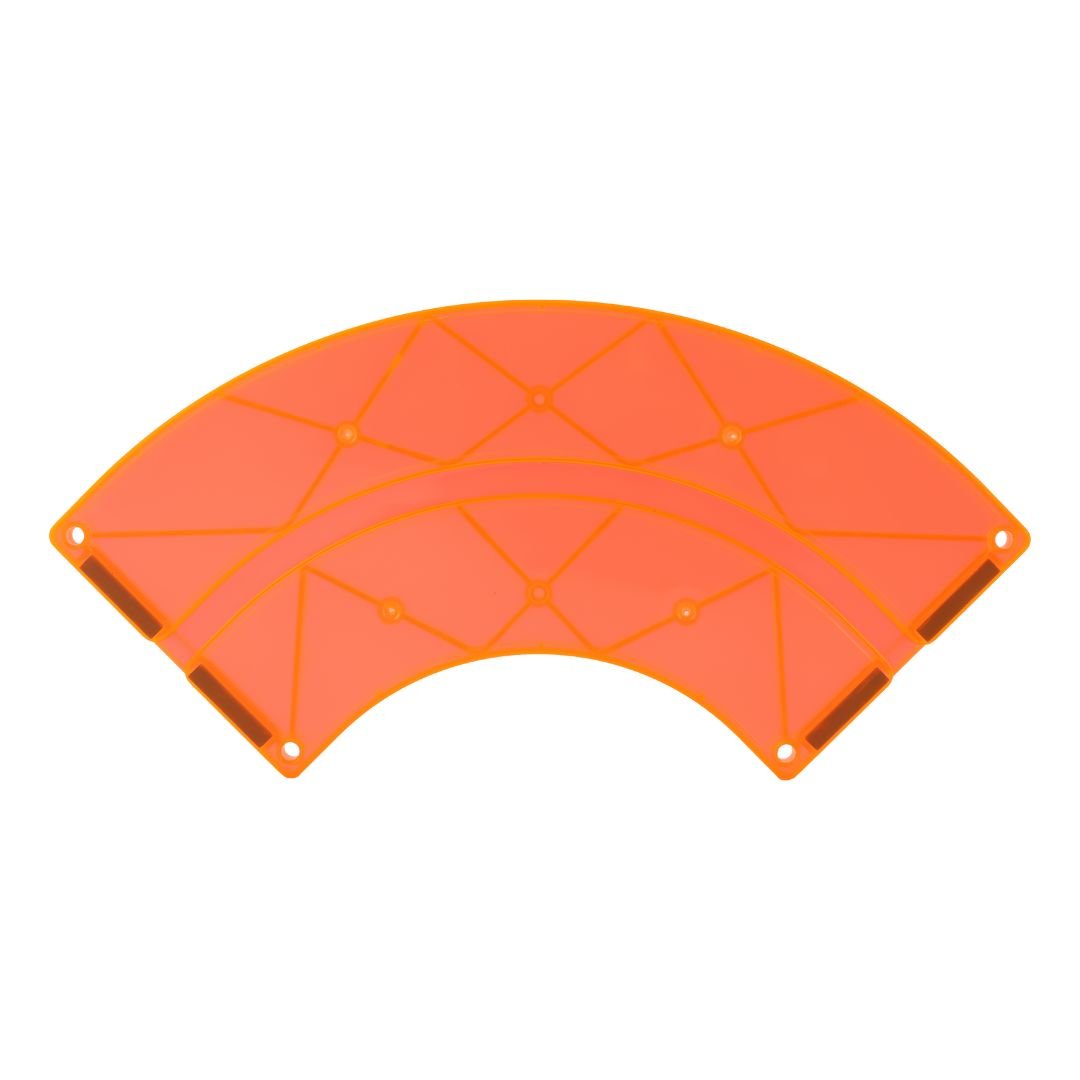 Cleverclixx Race Track Add-On Curves Intense - 15 Pieces