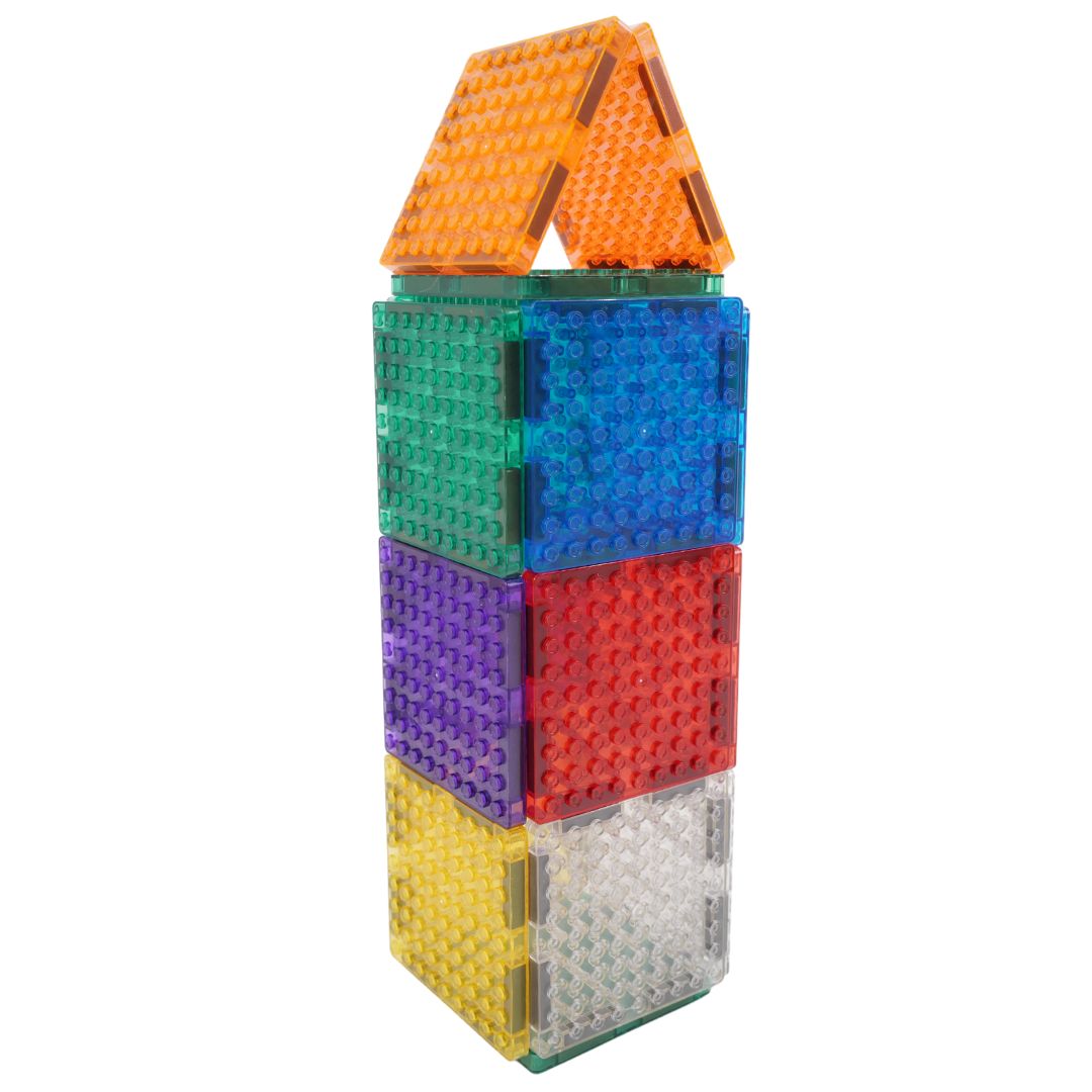 Cleverclixx Brick Tiles Pack Intense | 16 pieces