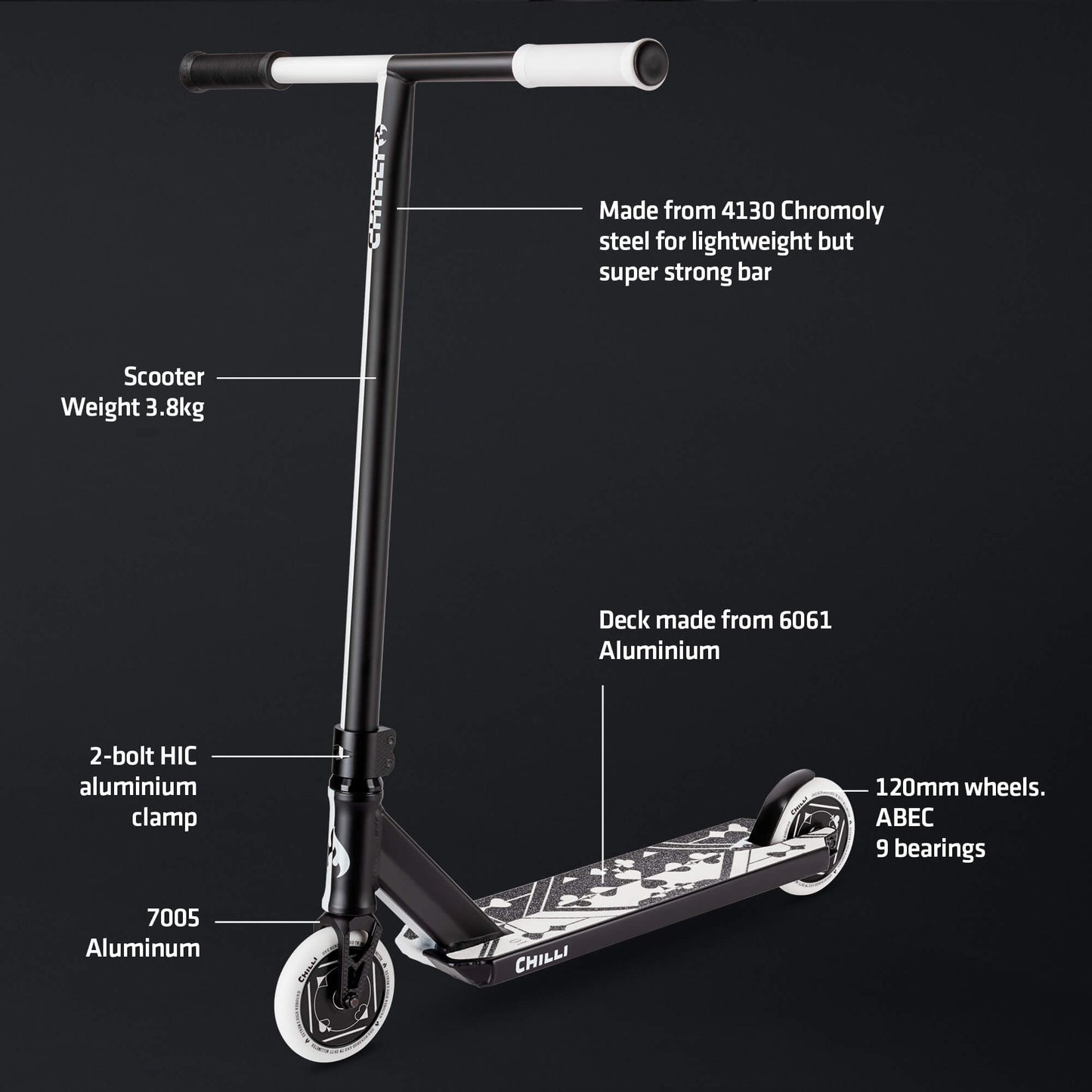 Chilli Reaper Reloaded Poker Stunt Scooter