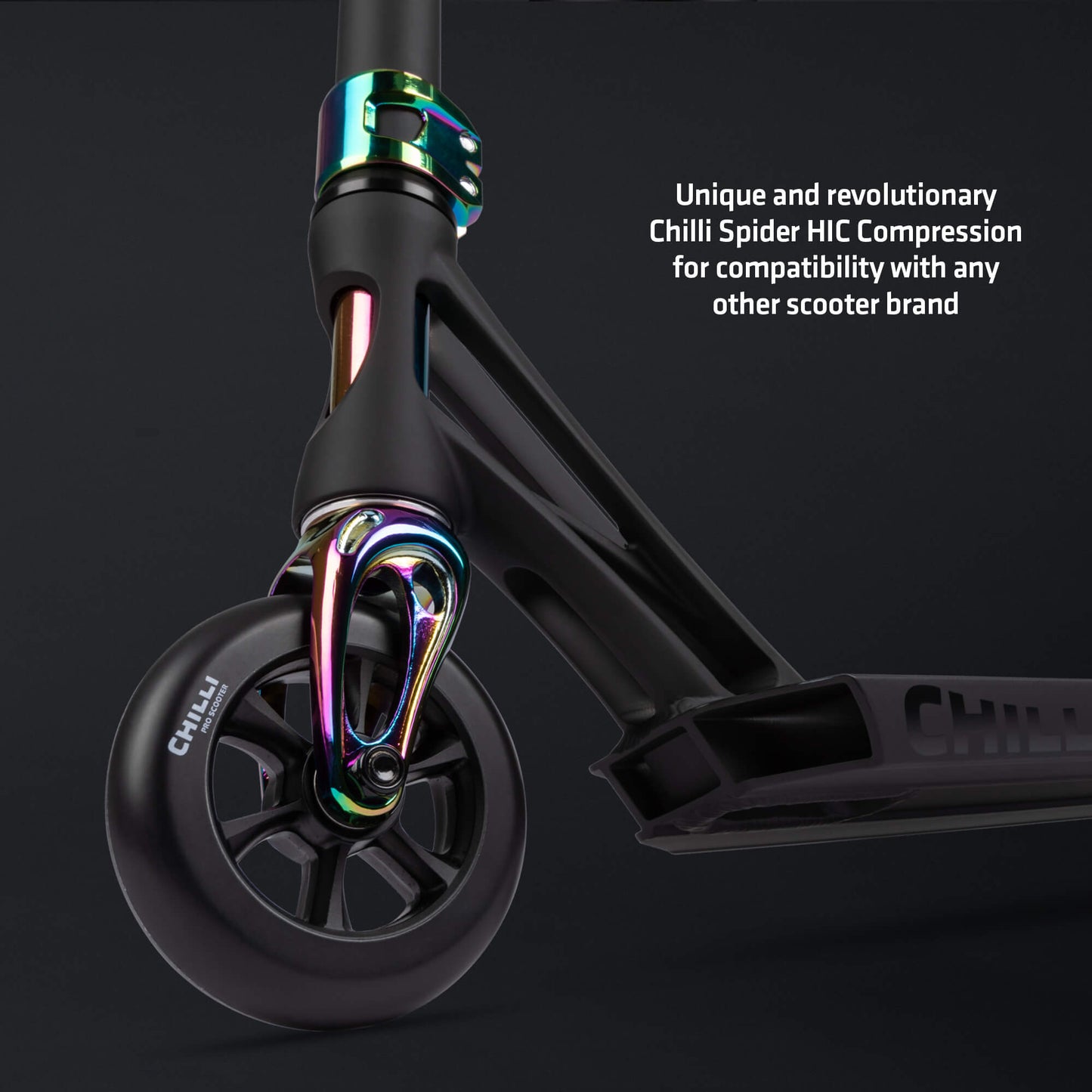 Chilli Pro Beast V2 Stunt Scooter Black Neochrome