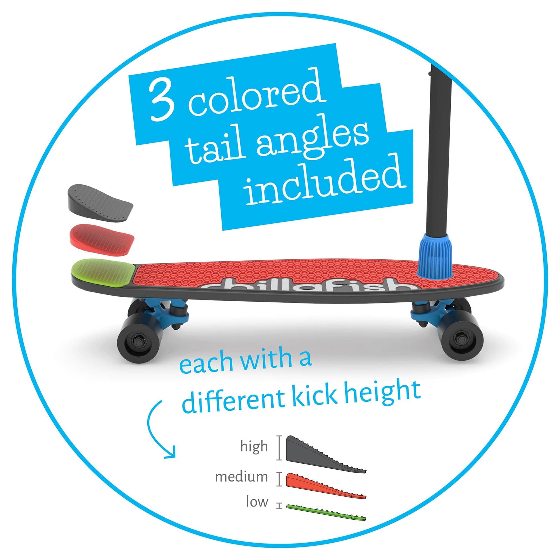 Chillafosh Skatie Scoot Black Mix Age 3+ - The Online Toy Shop - Skateboard - 5