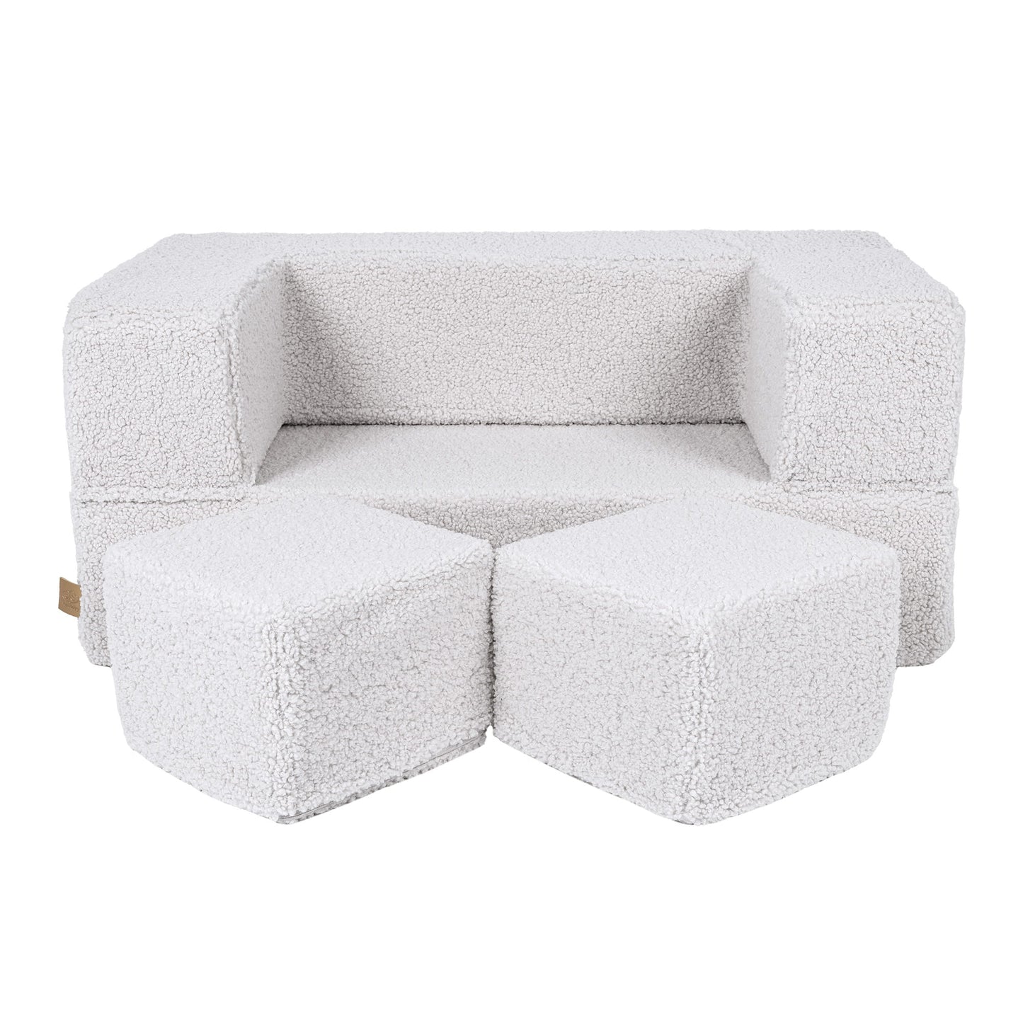 Meow Baby Bearly Childrens Soft Play Sofa Chair & Fold Out Bed
