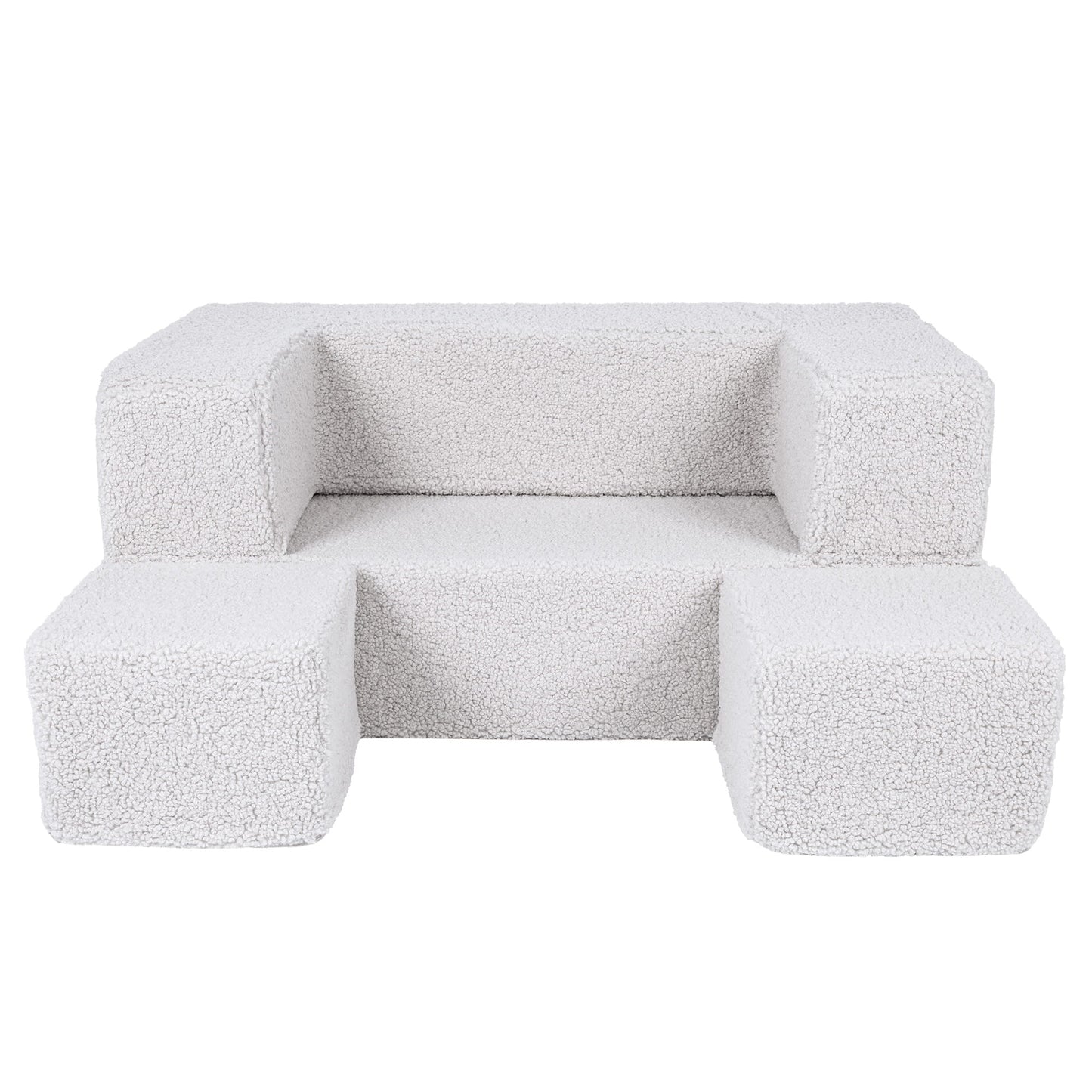 Meow Baby Bearly Childrens Soft Play Sofa Chair & Fold Out Bed