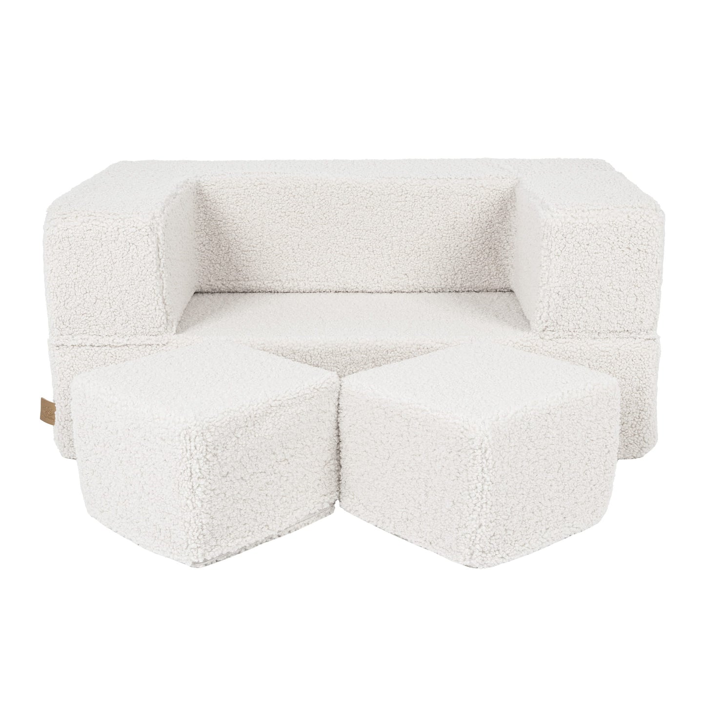 Meow Baby Bearly Childrens Soft Play Sofa Chair & Fold Out Bed