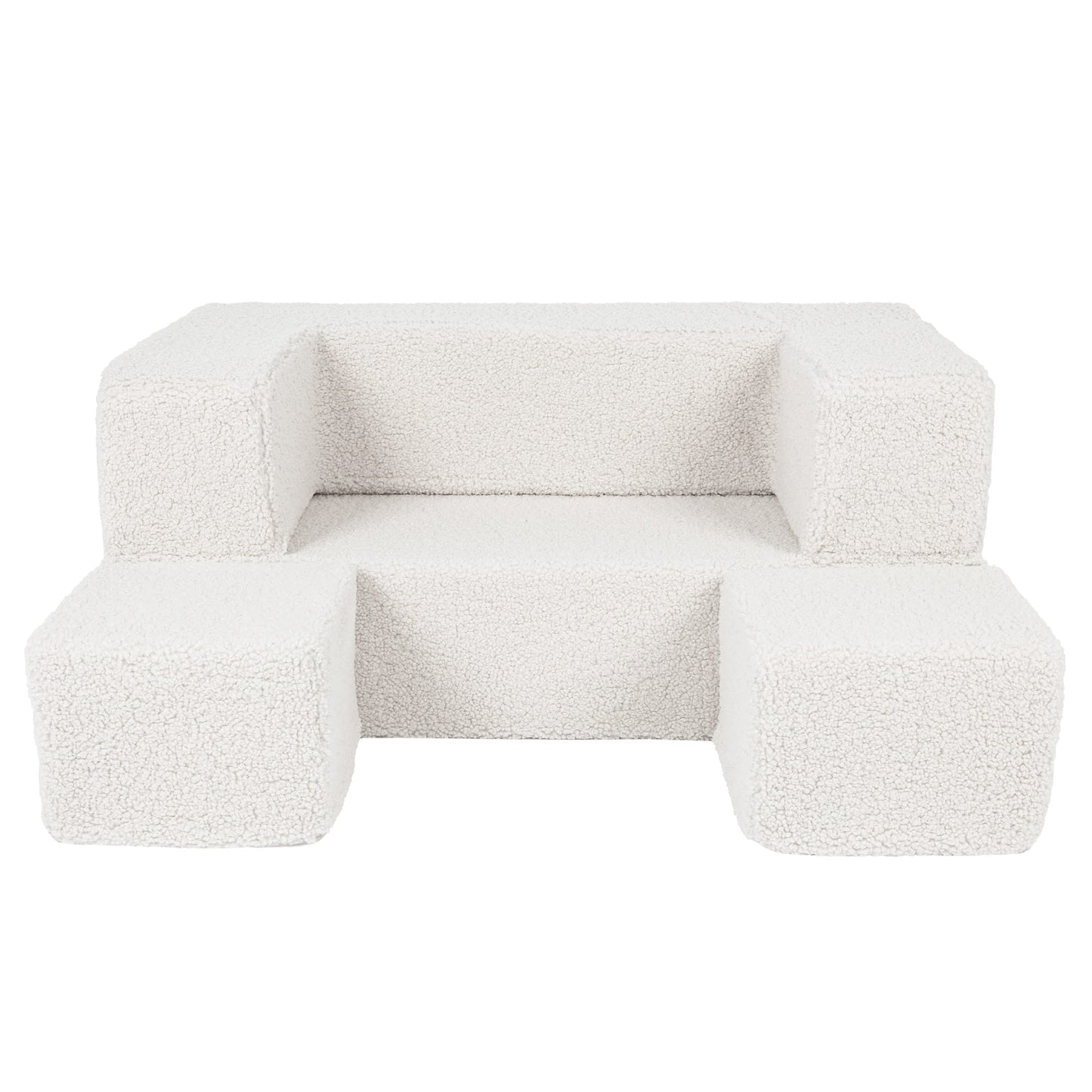 Meow Baby Bearly Childrens Soft Play Sofa Chair & Fold Out Bed