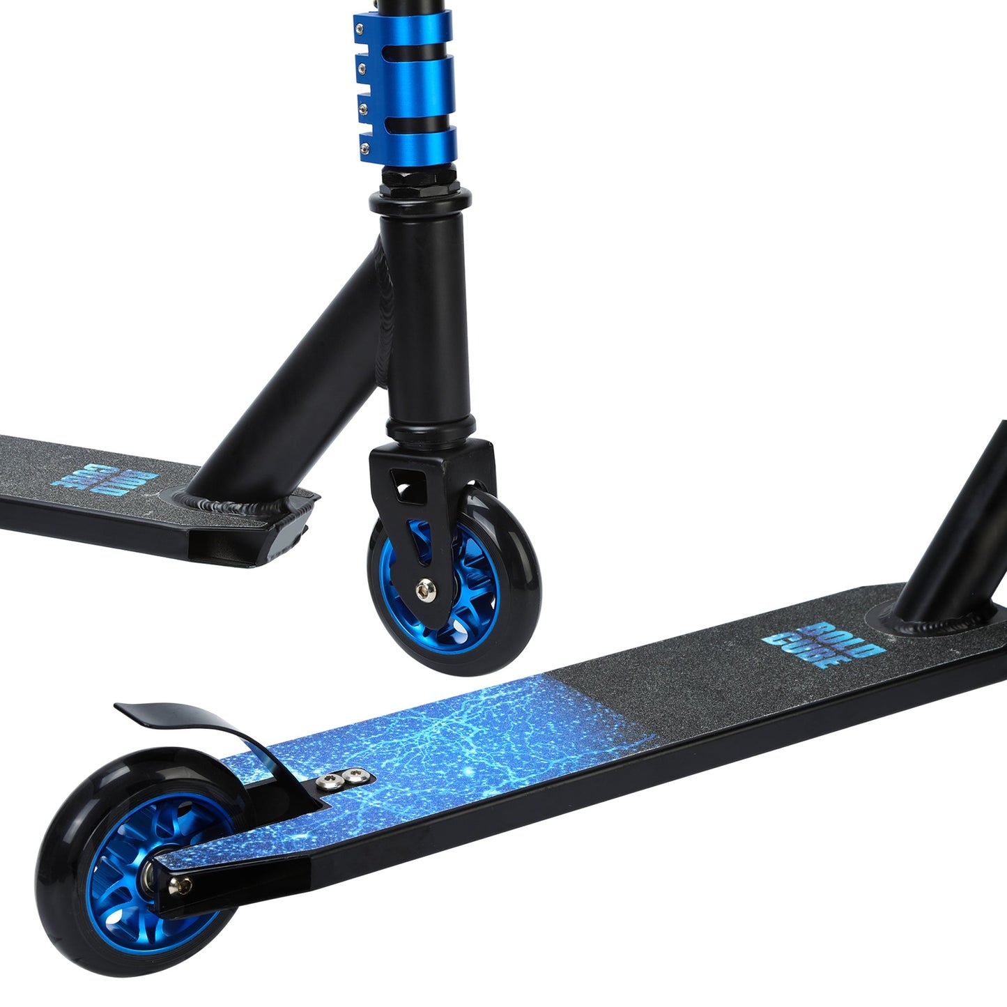 BOLDCUBE Navy - Deluxe Stunt Scooter