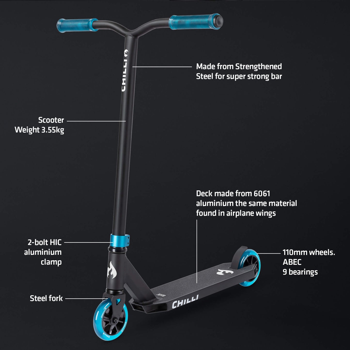 Chilli Base S Stunt Scooter