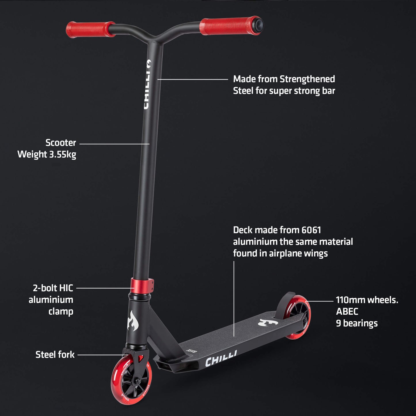 Chilli Base S Stunt Scooter