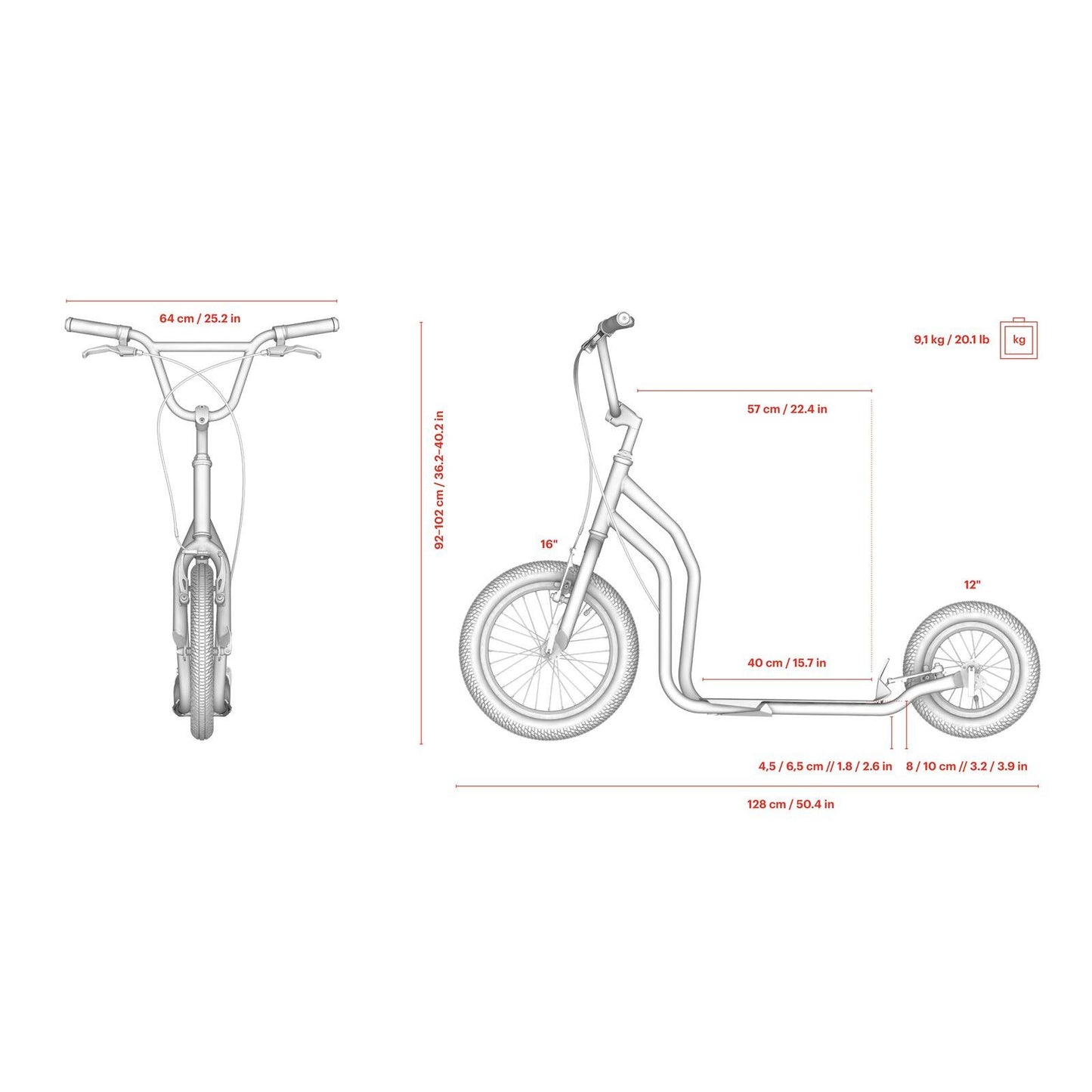 Yedoo Scooter - City